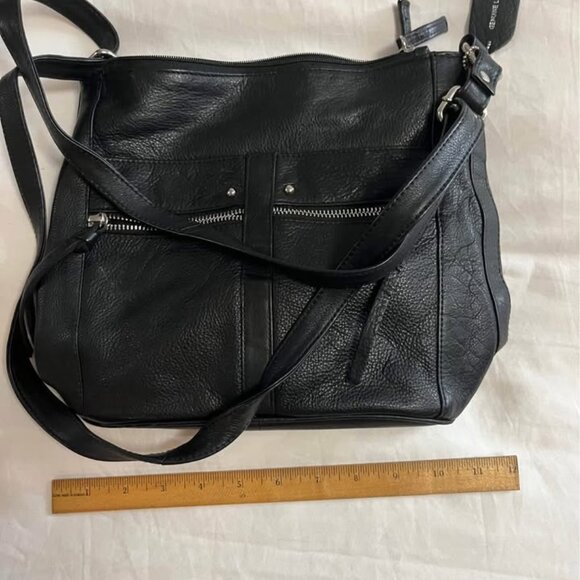 Black genuine leather purse from Great American LEatherworks - Picture 5 of 8